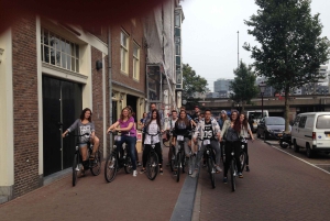 Amsterdam: Tour guiado de la ciudad en bicicleta en francés