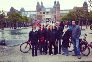 Amsterdam: Tour guiado de la ciudad en bicicleta en francés