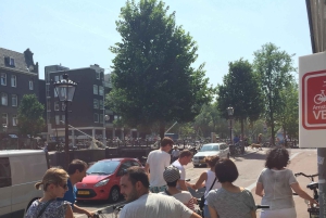 Amsterdam: Tour guiado de la ciudad en bicicleta en francés