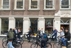 Amsterdam: Tour guiado de la ciudad en bicicleta en francés