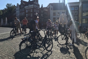Amsterdam: Tour guiado de la ciudad en bicicleta en francés