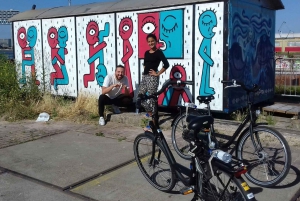 Amsterdam: Tour guiado de la ciudad en bicicleta en francés