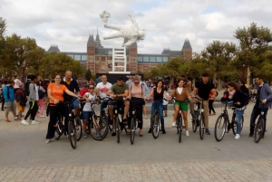 Amsterdam: Tour guiado de la ciudad en bicicleta en francés
