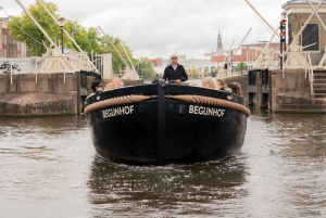 Amsterdam: Opastettu avoin venekierros, rajoittamaton juomavalikoima