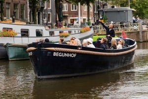 Amsterdam: Guidet bådtur med ubegrænset drikkevarer