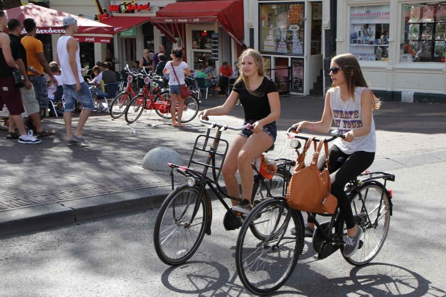 Amsterdam : Visite touristique guidée à vélo