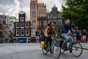 Amsterdam : Visite touristique guidée à vélo