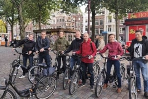 Amsterdam: Guided City Bike Tour in French