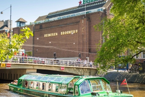 Amsterdam: Heineken Canal Cruise inkl. 1 Getränk &Snacks