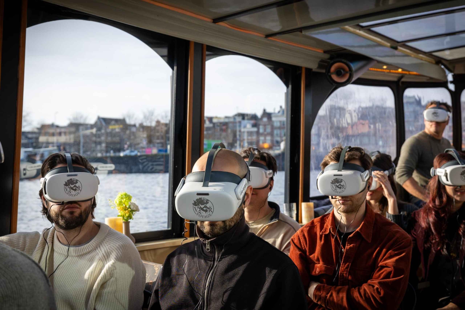 Amsterdam: Historisk virtual reality-luksusbådtur