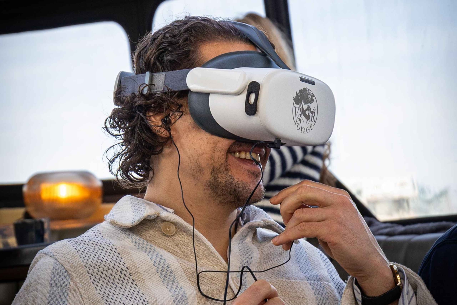 Amsterdam: Historisk virtual reality-luksusbådtur