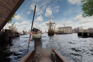 Amsterdam: Historisk virtual reality-luksusbådtur