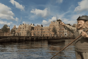 Amsterdam: Historisk virtual reality-luksusbådtur