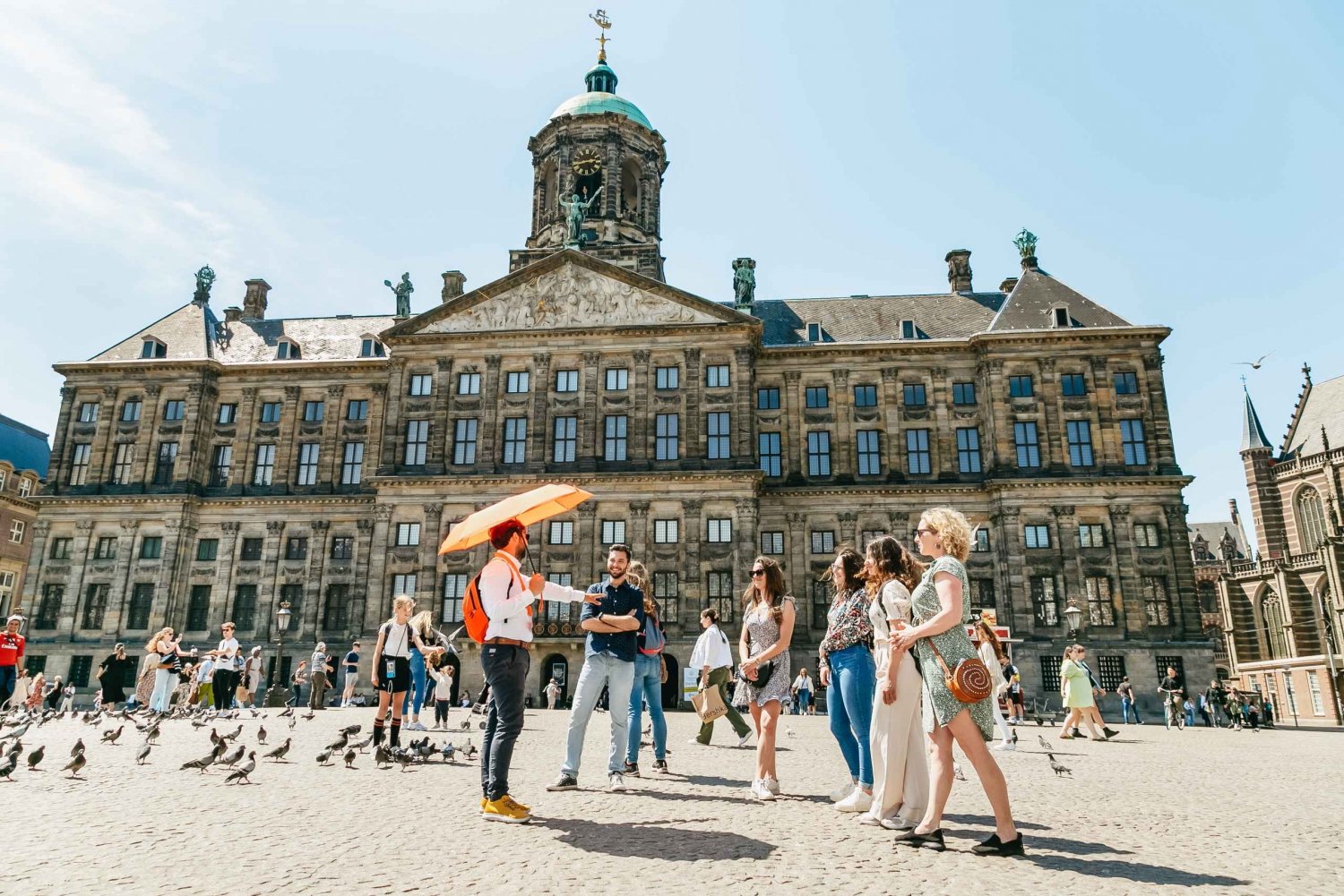 Amsterdam : Visite à pied des hauts lieux de l'histoire avec dégustation