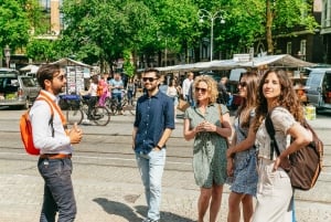 Amsterdam : Visite à pied des hauts lieux de l'histoire avec dégustation
