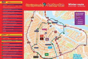 Amsterdam: Hop-on Hop-off Bus Tour & Van Gogh Museum Access