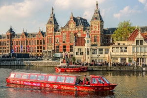 Amsterdam Hop-On Hop-Off Canal Cruise and Van Gogh Museum