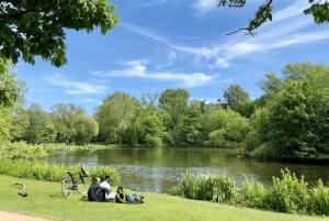 Amsterdã: Passeio de bicicleta pelo centro da cidade em alemão ou inglês (particular)