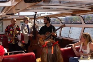Amsterdam : croisière jazz sur les canaux avec musique live