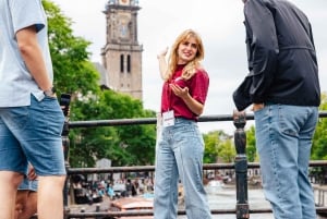 Amsterdam : Visite guidée du quartier Jordaan avec un guide allemand