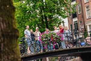 Amsterdam : Visite guidée du quartier Jordaan avec un guide allemand