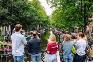 Amsterdam : Visite guidée du quartier Jordaan avec un guide allemand
