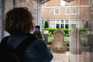 Amsterdam : Visite guidée du quartier Jordaan avec un guide allemand
