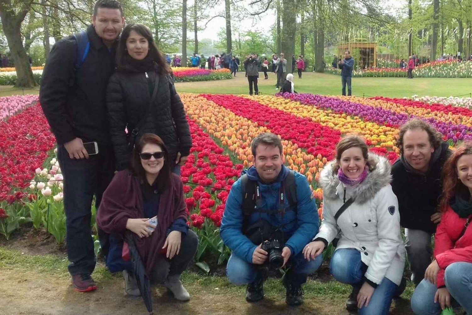 Amsterdam: Ogrody Keukenhof Wycieczka z przewodnikiem w języku hiszpańskim i angielskim
