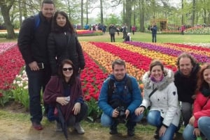 Amsterdam: Ogrody Keukenhof Wycieczka z przewodnikiem w języku hiszpańskim i angielskim