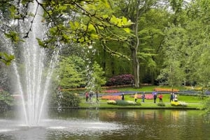 Amsterdam: Keukenhof Tulip Garden and Giethoorn Experience