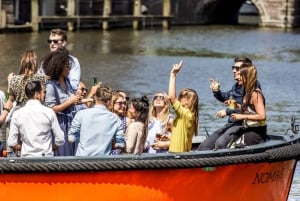 Amsterdam: King's Day Party Cruise with Open Bar & Music