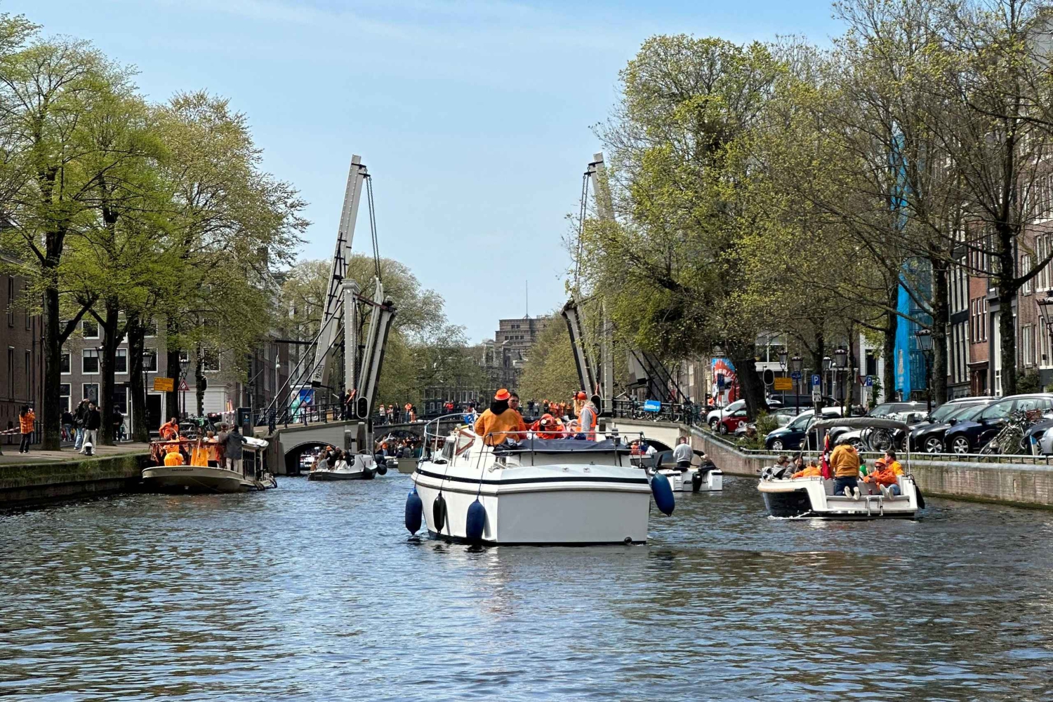 Amsterdam: Kingsday Party Cruise inkludert drinker