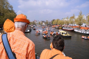 Amsterdam: Kingsday Party Cruise inkludert drinker