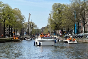 Amsterdam: Kingsday Party Cruise inkludert drinker