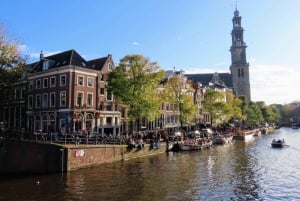 Amsterdam: Yksityinen opastettu kierros välilaskun aikana (3 h, 4 h tai 5 h)