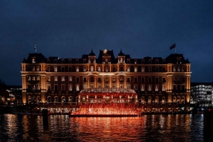 Amsterdam: Light Festival on Saloon Boat with Drinks & Snack