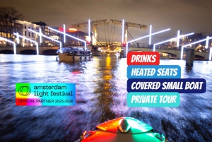 Boottocht Amsterdam Light Festival