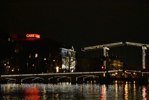 Amsterdam : Tour en bateau du festival des lumières avec collation et boissons