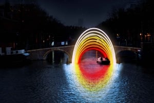 Amsterdam:Light Festival Boat con bevande e snack illimitati