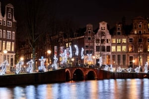 Amsterdam: accogliente crociera durante il Festival delle Luci con cioccolata calda