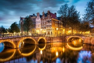 Crociera al Festival delle Luci di Amsterdam con bevande e formaggio opzionale