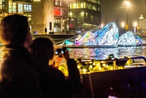 Amesterdão: Cruzeiro no Canal do Festival das Luzes a partir das bancas de Natal