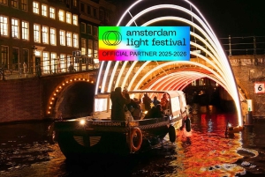 Amsterdam : croisière au Festival des Lumières avec boissons et collations illimitées