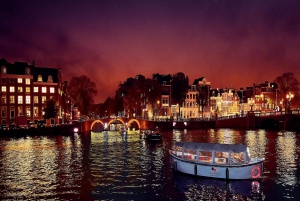 Amsterdam: crociera al Festival delle Luci con snack caldi e bevande