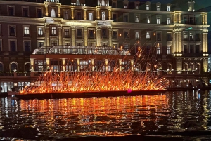 Amsterdam: crociera al Festival delle Luci con snack caldi e bevande