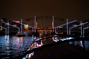 Amsterdam : Bateau du festival des lumières avec boissons et collations à volonté