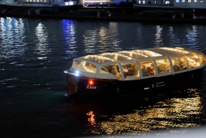 Amsterdam: rejs podczas Light Festival z ogrzewaniem i napojami bez limitu!