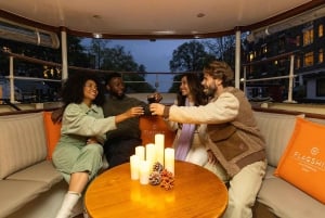 Amsterdam: Light Festival Heated Cruise w/ Hot Drinks & Bite
