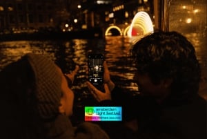 Amsterdam: Light Festival Heated Cruise with Drinks Option