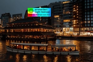 Amsterdam: Light Festival Heated Cruise with Drinks Option